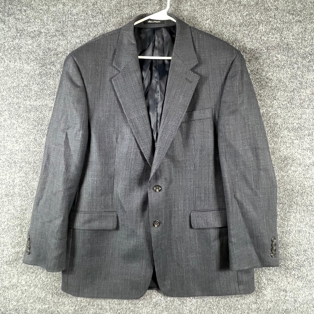 LRL Ralph Lauren Blazer Mens 44 Blue Woolmark Wool Sports Coat Formal Wedding
